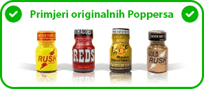 Primjeri originalnih Poppersa
